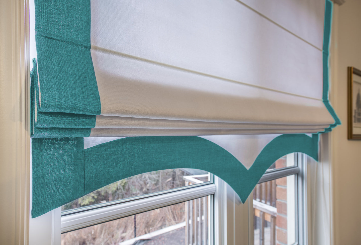 Seafoam colour of border