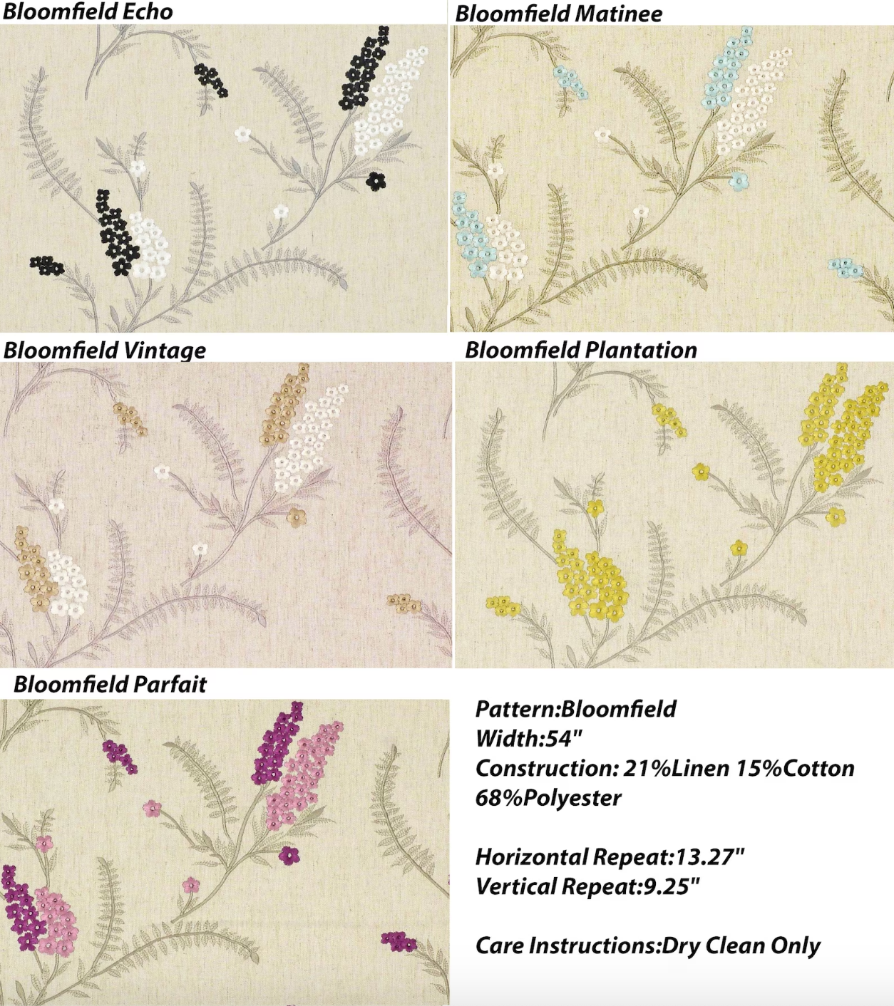 Bloomfield Relaxed Roman Shade — Custom Size