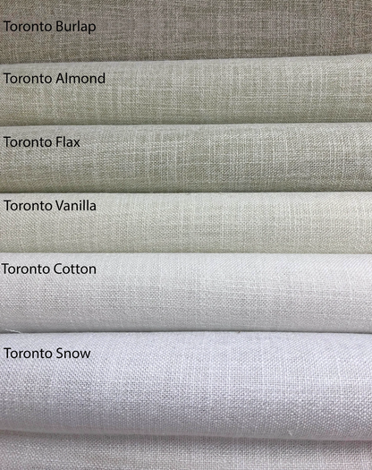 Relaxed Roman Shade, Custom roman shade, Decorative trim #922, roman shade with chain mechanism, Roman Shades for windows, window treatments