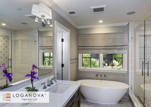 Relaxed Linen Roman Shade 