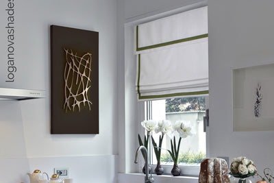 Relaxed Roman Shades
