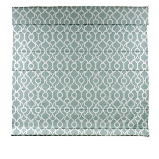 TOP DOWN BOTTOM UP GEOMETRIC PATTERN ROMAN SHADE