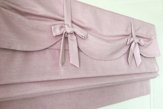 Custom Plain Dolce Design Flat Roman Shade