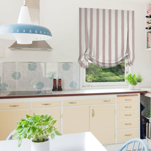 Custom Tulip Roman Shade 