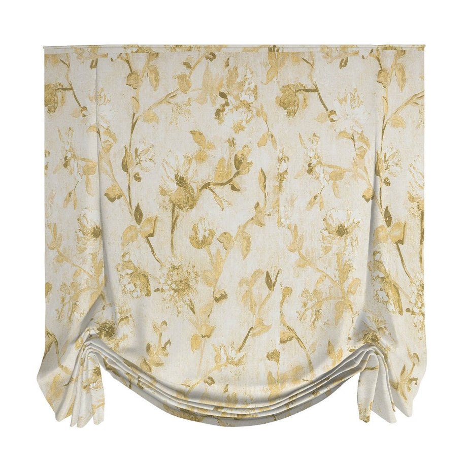 Custom Tulip Roman Shade "Montrose" LOGANOVA Shades