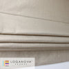 4 Shimmery Colours Plain Linen Fabric Flat Roman Shade